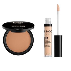 NYX Bronzer & Concealer Bundle